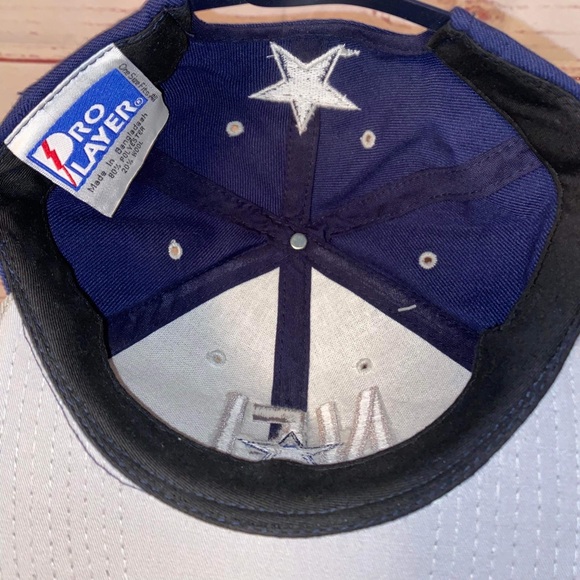 **SOLD ON FB MARKETPLACE Dallas Cowboys 90’s Vintage Pro Player Flat Bill Hat. - Picture 7 of 7
